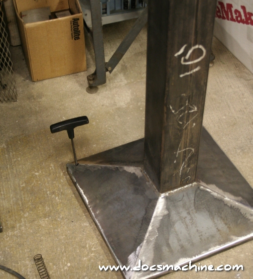 External foot adjustment