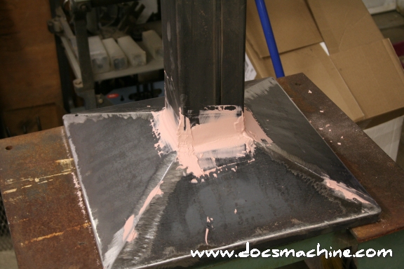 First slather of bondo