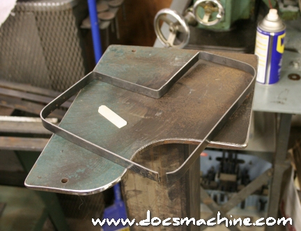 Formed tray edge
