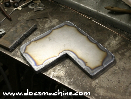 Tray welded