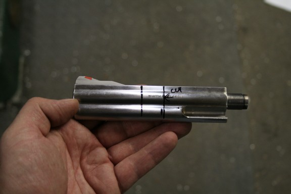 Magnum barrel mod