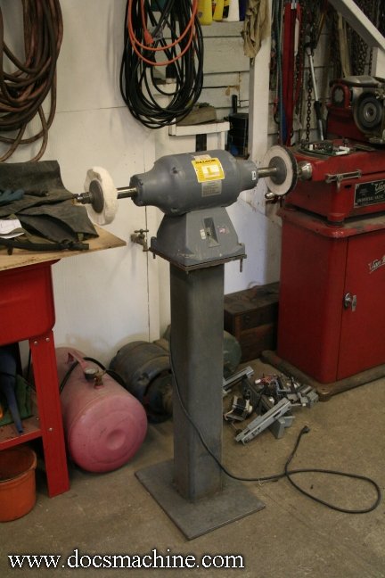 Baldor buffer stand