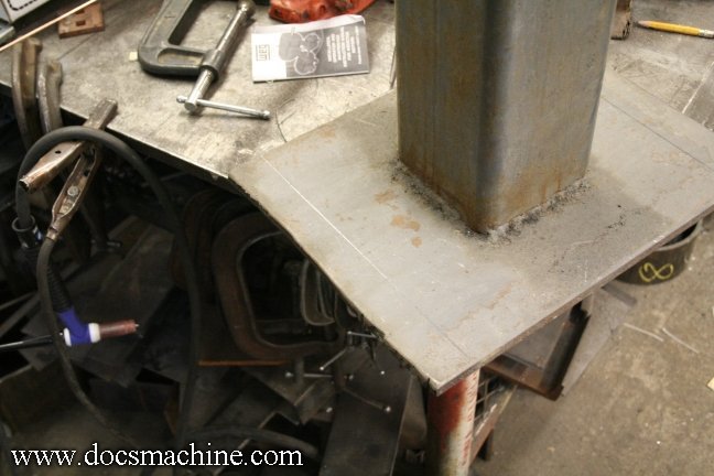 Baldor buffer stand